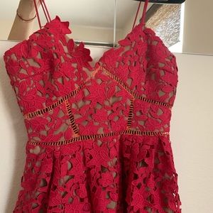 Self portrait long dress